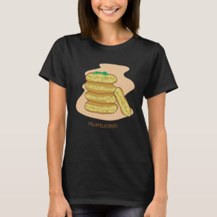 Falafelicious Hummus Kebap Levantine Food Chef T-shirt