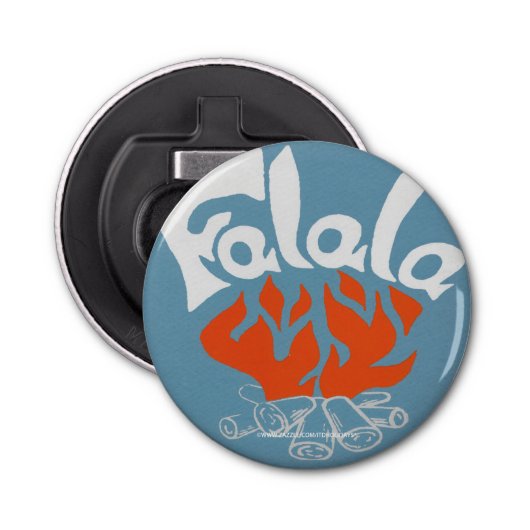 FaLaLa Button Flesopener (Voorkant)