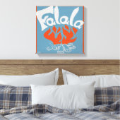 FaLaLa Canvas Afdruk (Insitu (Slaapkamer))