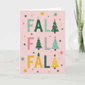 Falala Kerstboom Kaart (Voorkant)