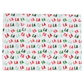 FaLaLa Kerstmis Groot Cadeauzakje (Achterkant)