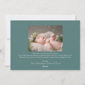 Falala Kleurrijke Typografie 2 Foto Kerstmis Feestdagenkaart (Achterkant)