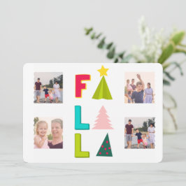 falala lama feestdagenkaart