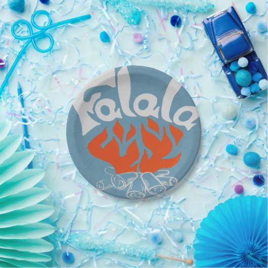 FaLaLa Papieren Bordje (Feest)