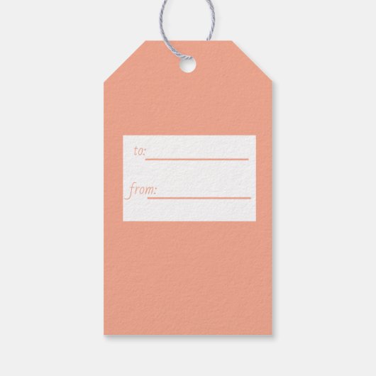 Falala scripted Custom Gift Labels Cadeaulabel (Achterkant)