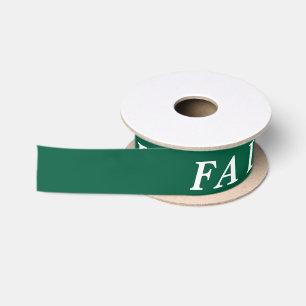 FALALA STIJL MODERN PRETTIG KERSTFEES DONKERGROEN SATIJNEN LINT