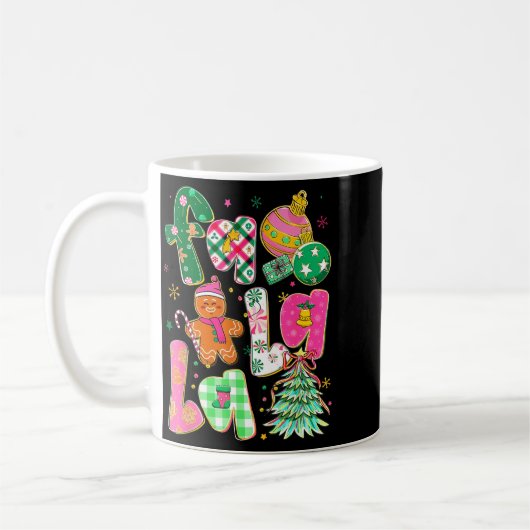 Falala Sublimation Gingerbread Preppy Christmas Co Koffiemok (Links)