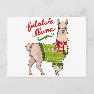 Falalala Llama Briefkaart