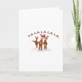 FALALALA.png Feestdagen Kaart