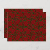 Falalalala Briefkaart (Voorkant / Achterkant)