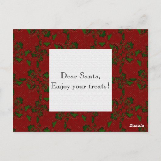 Falalalala Briefkaart (Achterkant)