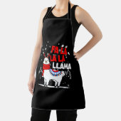 Falalalala Llama kerstcadeau Schort (Insitu)