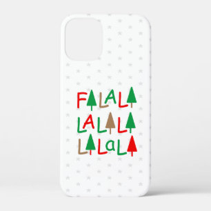 FaLaLaLaLaLaLa Kerstbomen Sneeuwvlokken Case-Mate iPhone Case