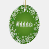#FaLaLaLaLaOrnament Keramisch Ornament (Rechts)