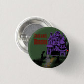 Falcn halloween 2020 The Clockwork mansion Pin Ronde Button 3,2 Cm (Voorkant /achterkant)