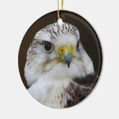 Falco cherrug Portrait Keramisch Ornament (Links)