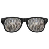 Falco cherrug retro zonnebril (Voorkant)
