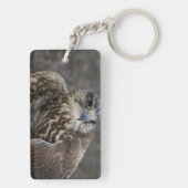 Falco cherrug sleutelhanger (achterkant)