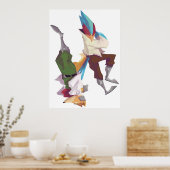 Falco en Fox Poster (Keuken)