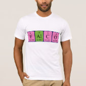 Falco periodieke lijstnaam shirt (Voorkant)