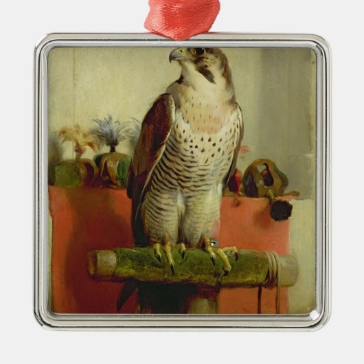 Falcon 1837 metalen ornament (Voorkant)