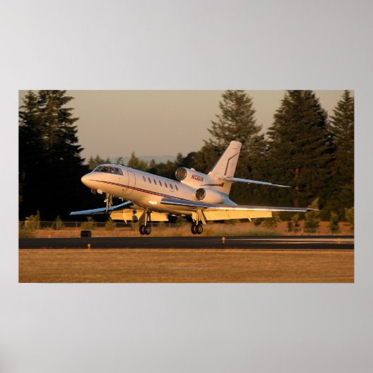 Falcon 50 Touchdown Poster (Voorkant)