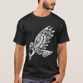 Falcon Abstract Haida Art Pacific Noordwestkust T-shirt (Voorkant)