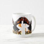 Falcon Art Mug – Bold Wildlife Bird of Prey Design Koffiemok (Voorkant rechts)