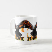 Falcon Art Mug – Bold Wildlife Bird of Prey Design Koffiemok (Voorkant links)