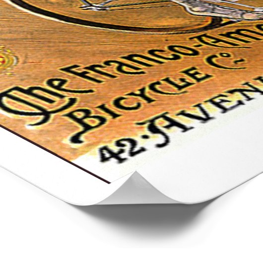 Falcon Bicycle-c1890 Poster (Hoek)