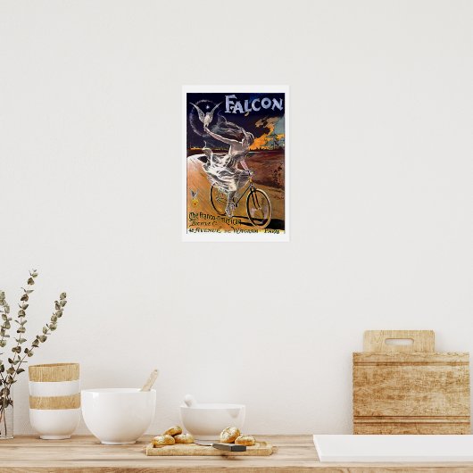 Falcon Bicycle-c1890 Poster (Keuken)