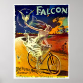 Falcon De Franco-Amerikaanse Fietsfabriek 1894 Poster (Voorkant)