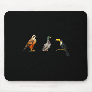 Falcon Duck Toucan Vogels Subtiele Anti Trump 1 Muismat