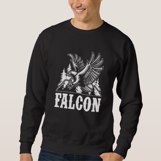 Falcon Eagle Falconry Goshawk Hawks Birds of Prey  Trui (Voorkant)