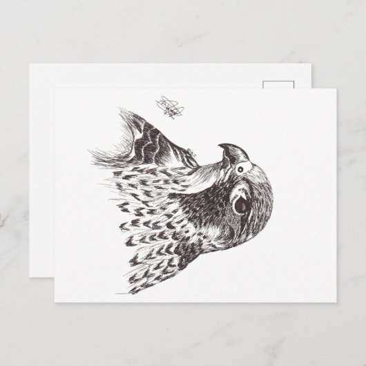 FALCON FEESTDAGENKAART (Voorkant / Achterkant)