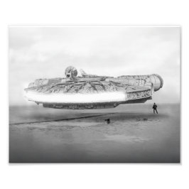 Falcon First Flight Foto Afdruk