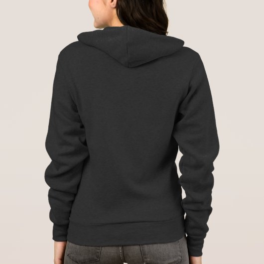 Falcon Fleece Zip Front Hoodie (Achterkant)