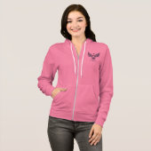 Falcon Fleece Zip Front Hoodie (Voorkant volledig)