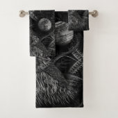 Falcon Full Moon Bad Handdoek (Insitu)