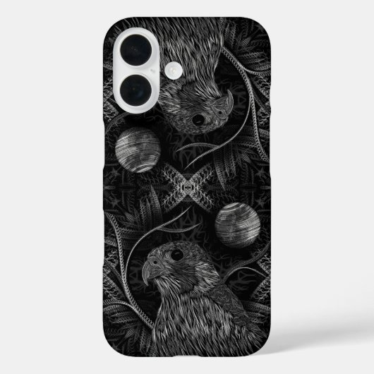 Falcon Full Moon Case-Mate iPhone Case (Achterkant)