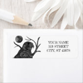 Falcon Full Moon Etiket (Insitu)