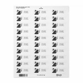 Falcon Full Moon Etiket (Full Sheet)