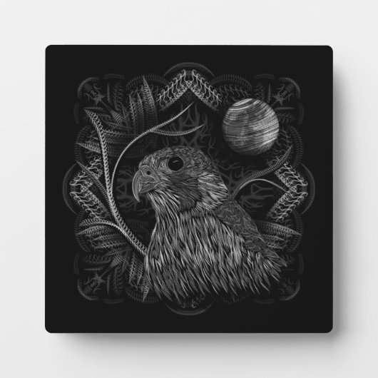 Falcon Full Moon Fotoplaat (Voorkant)