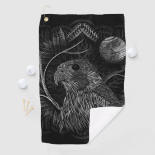 Falcon Full Moon Golfhanddoek