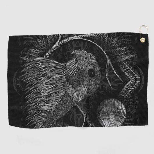 Falcon Full Moon Golfhanddoek (Horizontaal)
