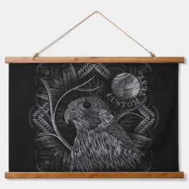 Falcon Full Moon Hangend Wandkleed