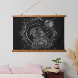 Falcon Full Moon Hangend Wandkleed