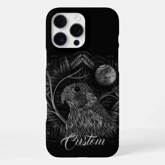 Falcon Full Moon iPhone Hoesje (Achterkant)
