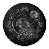 Falcon Full Moon Keramische Knop (Voorkant)