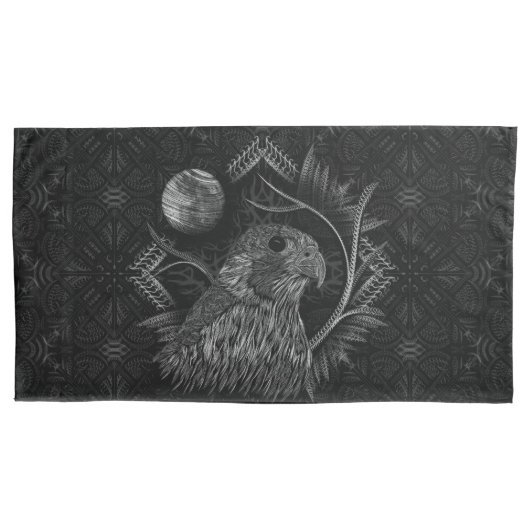 Falcon Full Moon Kussensloop (Voorkant-Links)